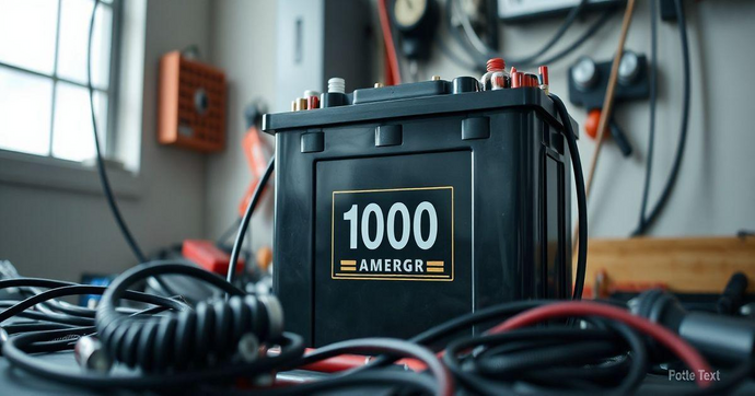 Bateria 100 Amperes: Tudo o que Você Precisa Saber