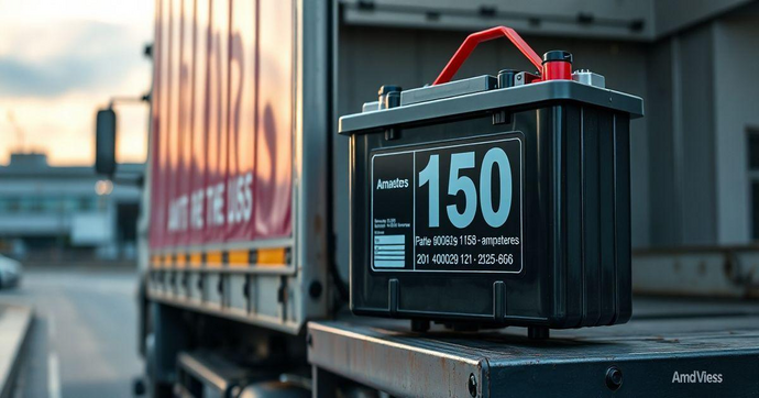Bateria de Caminhão 150 Amperes: Guia Completo