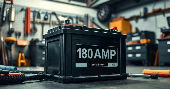 Bateria 180 Amperes: Tudo o que Você Precisa Saber