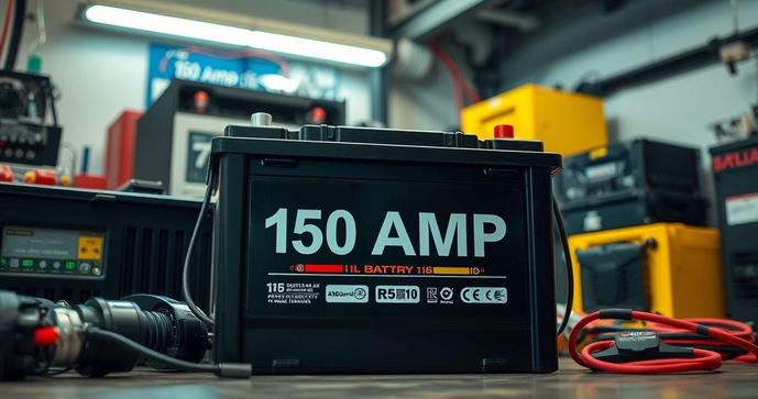 Bateria 150 Amp: Como Escolher a Ideal para Suas Necessidades Energéticas