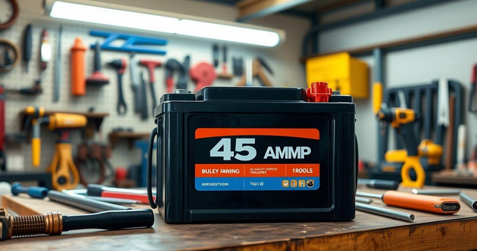 Bateria 45 Amperes Preço Acessível e Qualidade Garantida